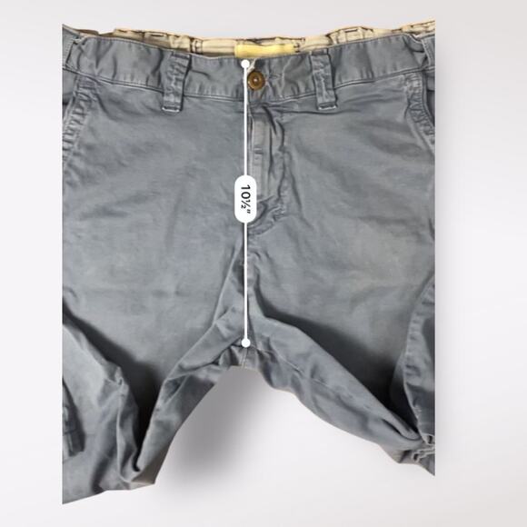 The Territory Ahead Mission Comfort Flat Front‎ Chino Pants Mens Size 32/30 Blue - Picture 4 of 11